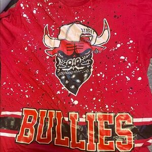 Red Bullies Graphic Tee - Street Style